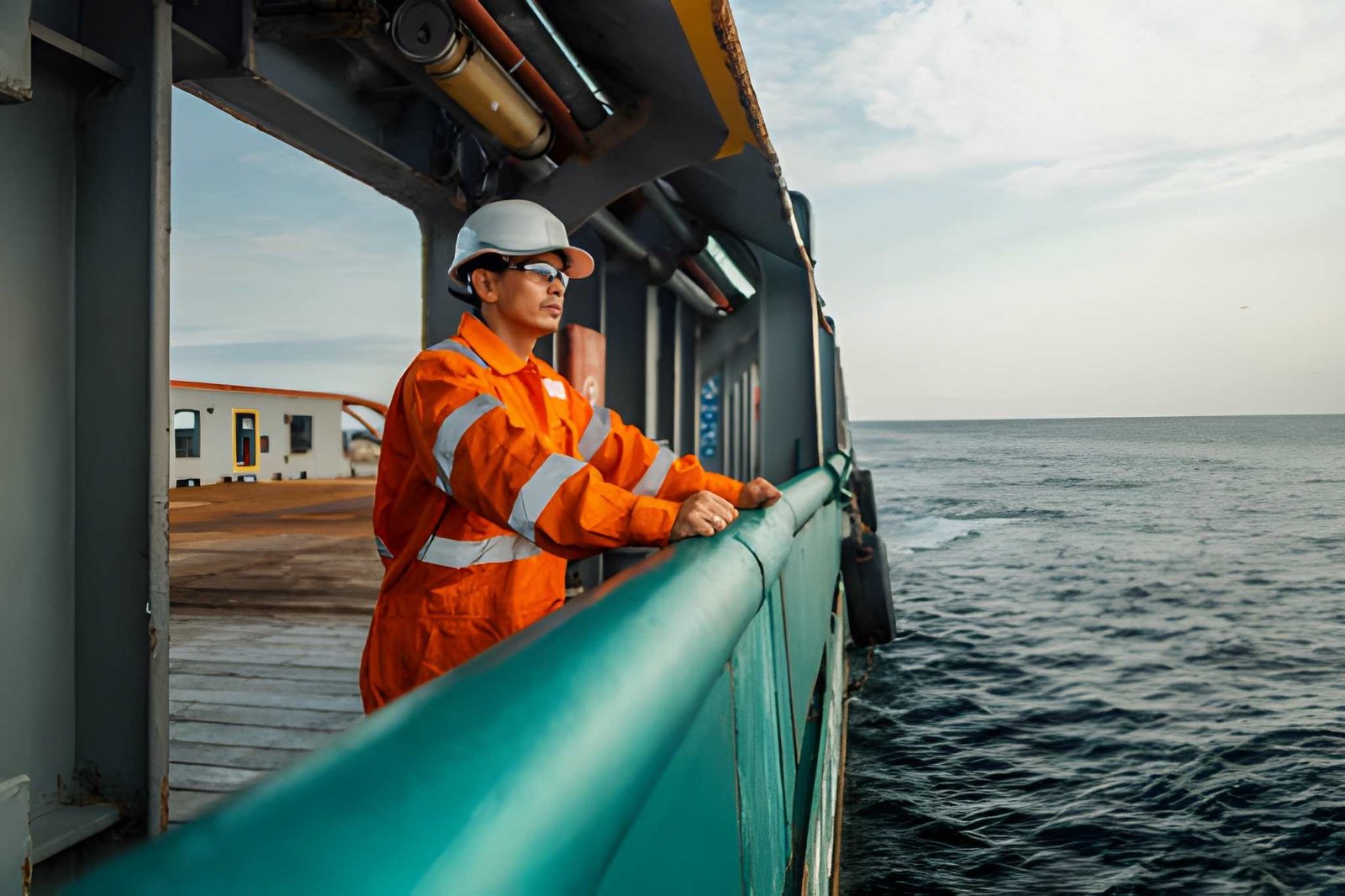 Offshore drilling platform in Atlantic Canada